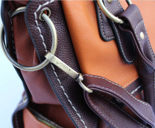 STUNNING TOTE/ OVERNIGHT HANDBAG IN CONTRASTING COLOURS