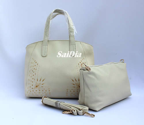 GORGEOUS DESIGNER INSPIRED 2 PIECE HANDBAG