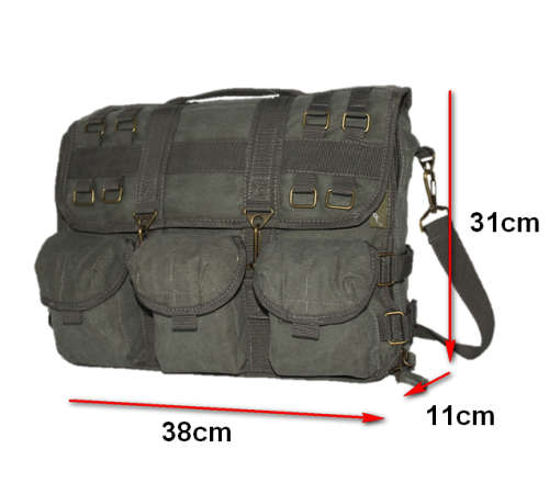Large laptop/multipurpose unisex canvas bag