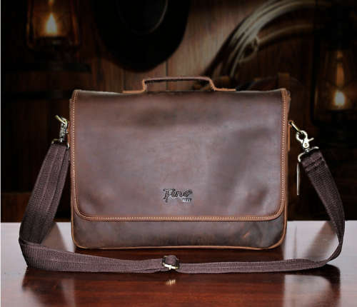 Genuine Full Grain Cow-Hide Leather  Bag