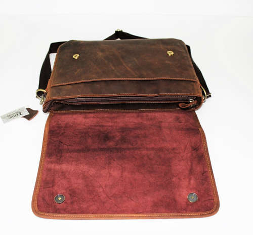 Genuine Full Grain Cow-Hide Leather  Bag