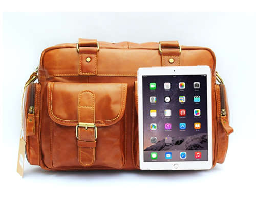 Genuine Leather Business Briefcase / Laptop bag
