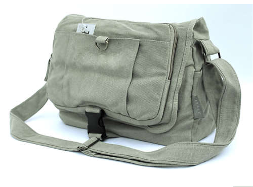 Retro Canvas Messenger / Shoulder Bag