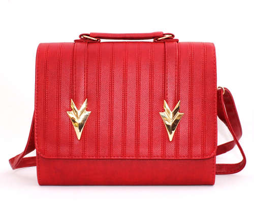 Gorgeous 2 Piece Handbag Set - in " Valentine " Red