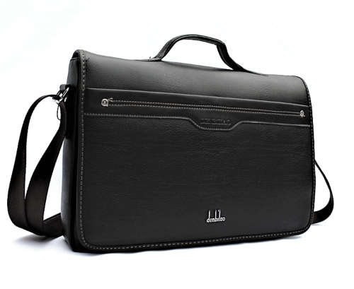 PU Leather Briefcase / Messenger Bag