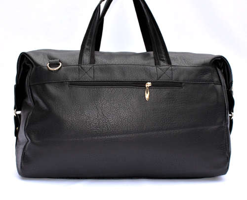 PU Leather Duffle / Overnight Bag