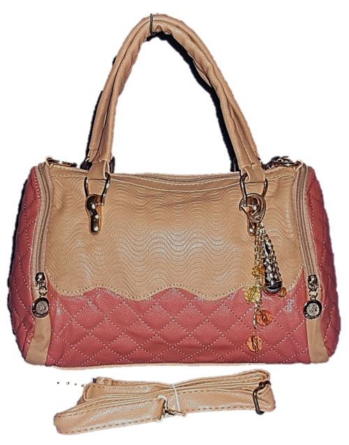 Lovely Handbag in Mesmerising Mink & Beige