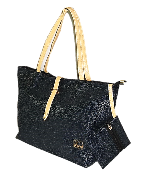 Gorgeous Embossed Shopper in Bewitching Blue