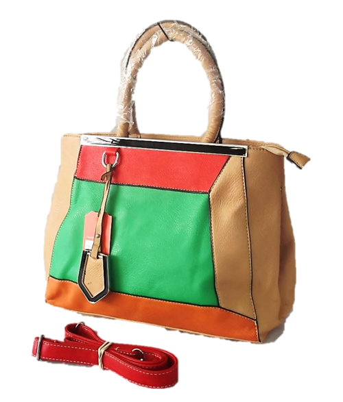 BRAND NEW!!!  STEP INTO SUMMER IN THIS BOLD & BRIGHT MULTI HANDBAG