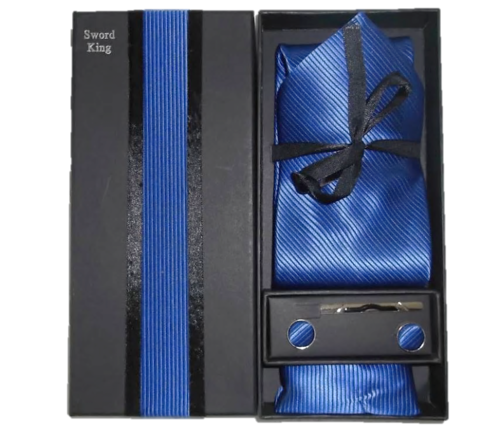 Stunning Tie Set in Breathtaking Blue