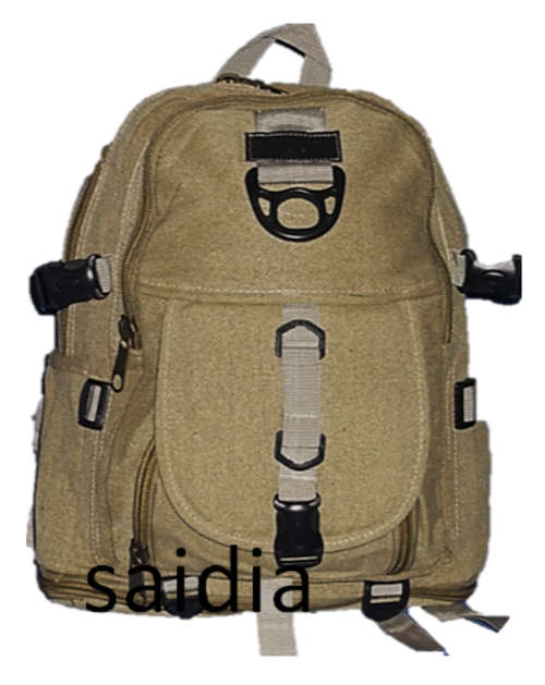 HOT NEW RETRO CANVAS EXTENDABLE BACKPACK(POWERLAND)