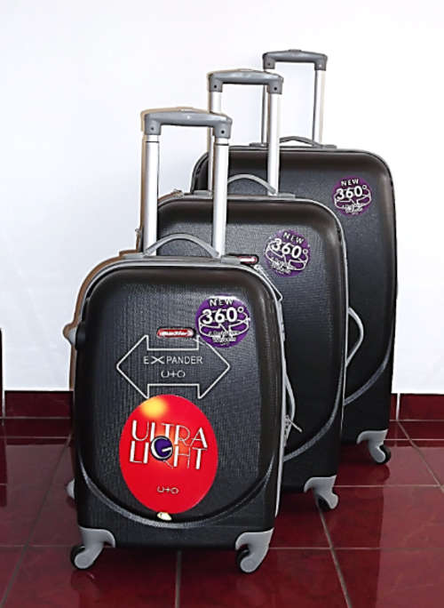 IDEAL THREE PIECE LUGGAGE SET