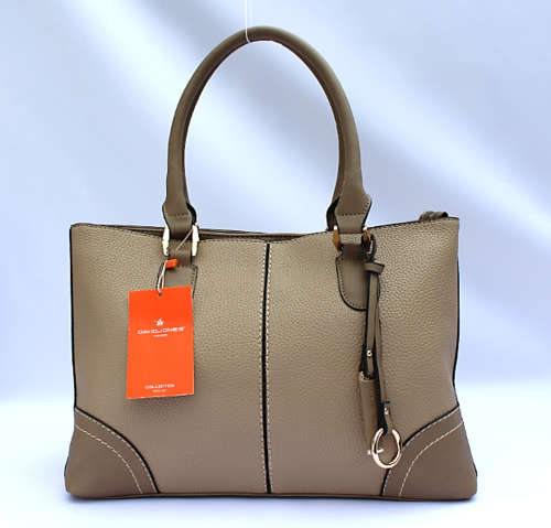 STUNNING DAVID JONES HANDBAG IN BEAUTIFUL BROWN