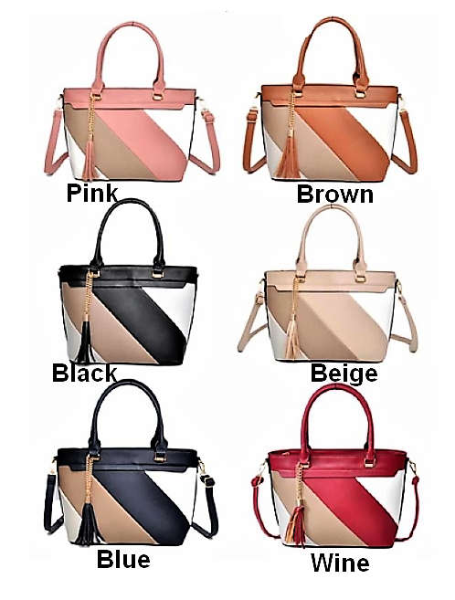 Elegant Shoulder  Handbag - Available in 5 Color Combinations