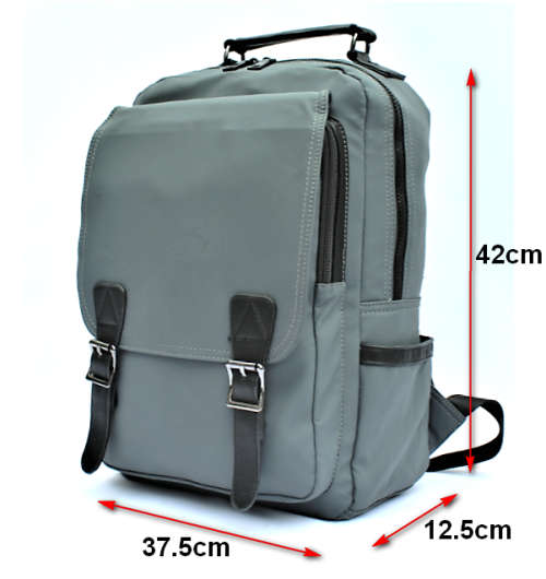 Slim Laptop Backpack - Available in Grey or Black