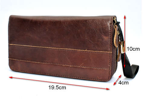 Ladies Genuine Leather Wallet - Only in Burgandy