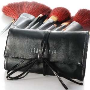 Fraulein3.8 24 Pro Makeup Brush Set Black Pouch Case