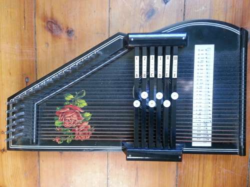 Antique Auto Harp - Made in Germany