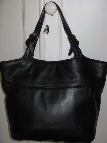 Genuine FURLA leather tote bag