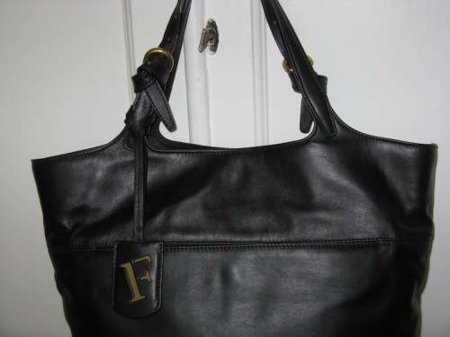 Genuine FURLA leather tote bag