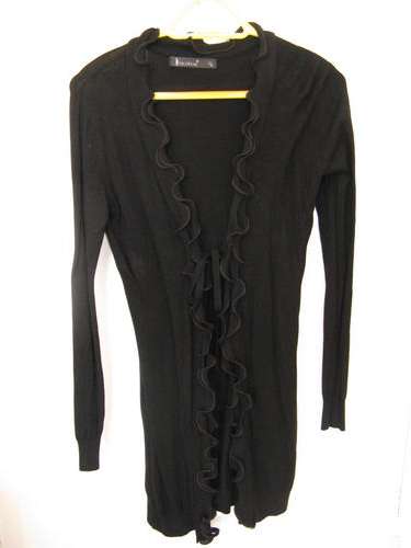 Ladies Long Jersey with wave-like details