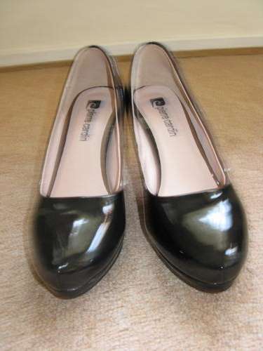 Pierre Cardin Red Sole Patent Heels