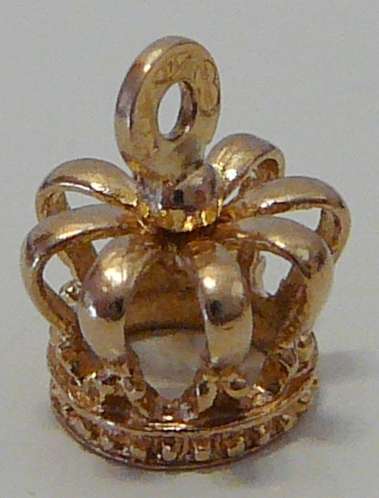 9 ct Gold Charm - The Kings Crown