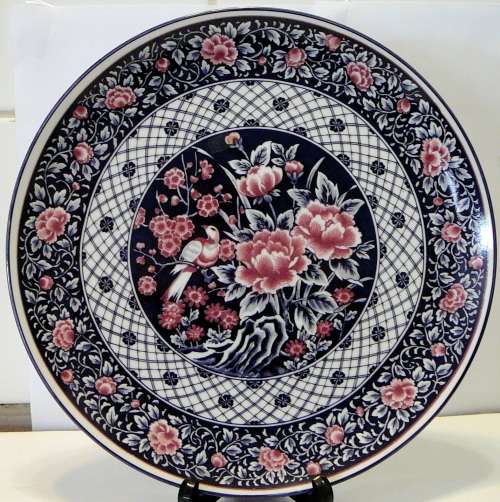 Imperial Imari Plate Flowers