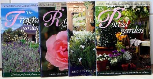 4 Gardening Guide Books - Australian Women's Weekly
