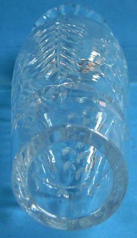 Tall Crystal Specimen Vase