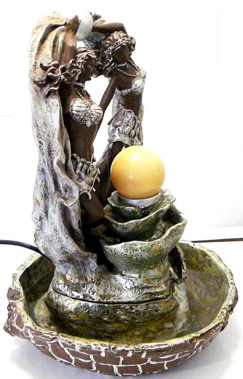 A Gorgeous Indoor Water Fountain by rosa © 2003