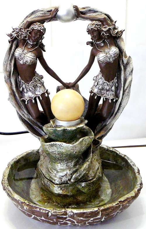 A Gorgeous Indoor Water Fountain by rosa © 2003