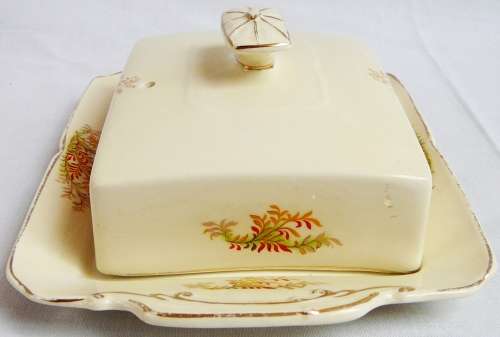 An Olde English Butter Dish by Grindley