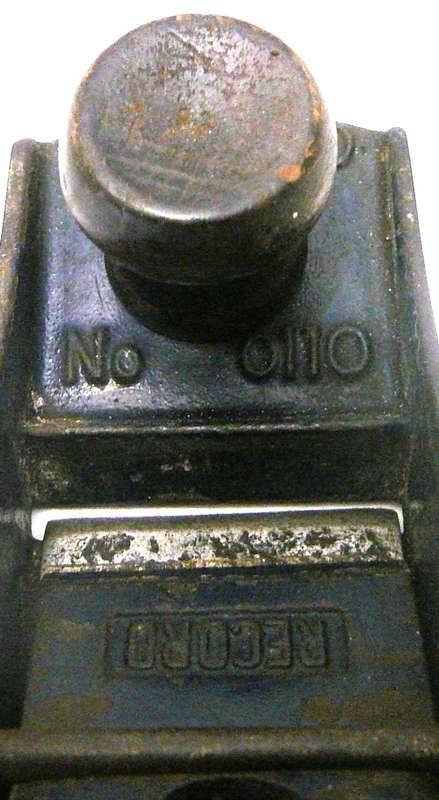 A Vintage Record Block Plane Number 0110