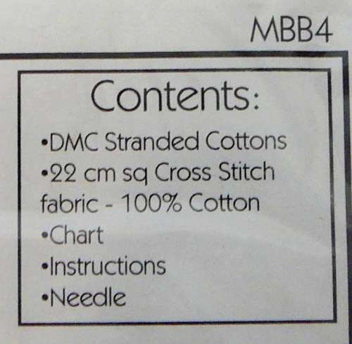 An Unopened Cross Stitch Kit by Mollink Designs - The African Hoopoe