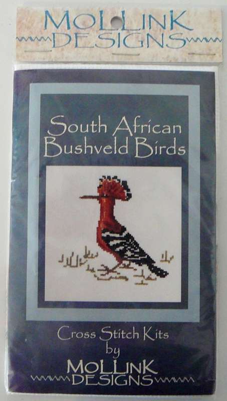 An Unopened Cross Stitch Kit by Mollink Designs - The African Hoopoe