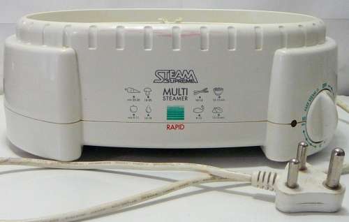 A RAPID Steam Supreme Food Steamer