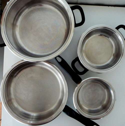 7 Piece Stainless Steel Cook Ware Set by Home Choice