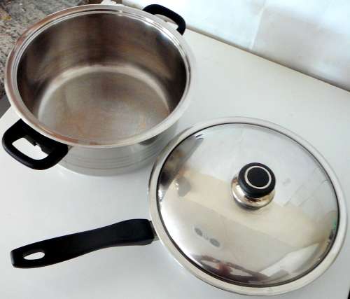7 Piece Stainless Steel Cook Ware Set by Home Choice