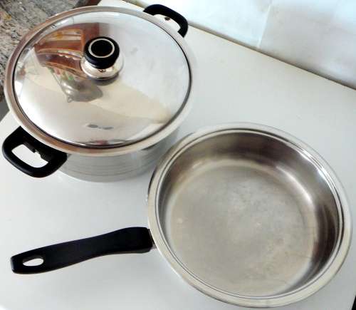 7 Piece Stainless Steel Cook Ware Set by Home Choice