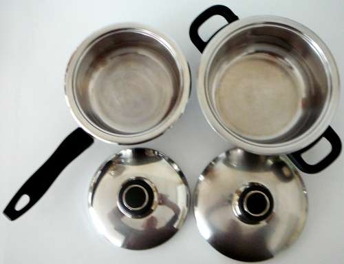 7 Piece Stainless Steel Cook Ware Set by Home Choice