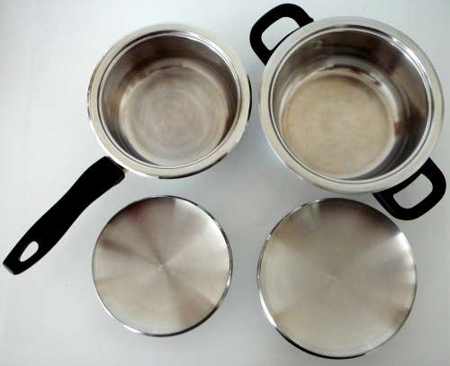 7 Piece Stainless Steel Cook Ware Set by Home Choice