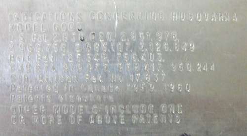 A Husqvarna 2000 Sewing Machine Model 64 40 - Not Tested