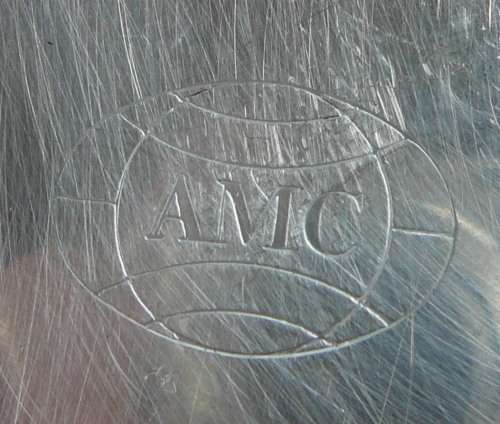 A Selection of 3 AMC 24 cm Stainless Steel Pots