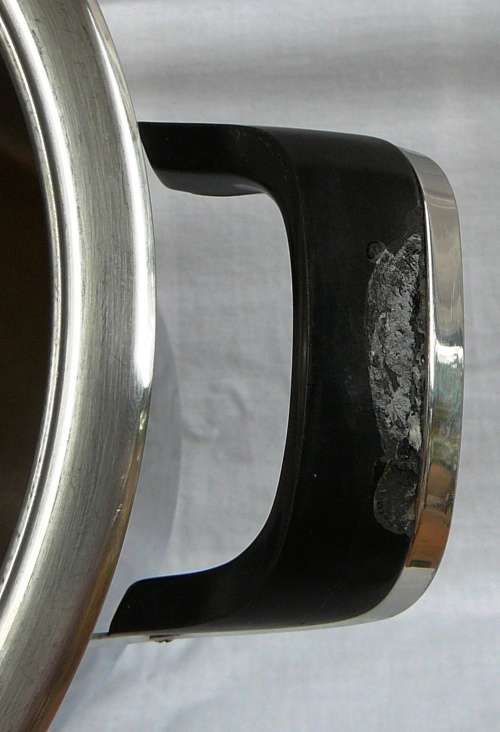 A Selection of 3 AMC 24 cm Stainless Steel Pots