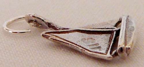 A Sterling Silver Charm - A Sail Boat