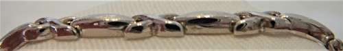 An Unusual Sterling Silver Bracelet - Made in Italy