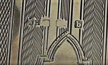 An Antique  Hallmarked Silver Calling Card Case with Pencil 1817