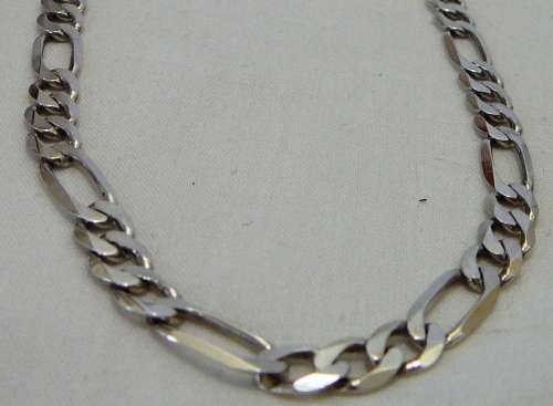 A Superb Sterling Silver Gents Necklace Chain