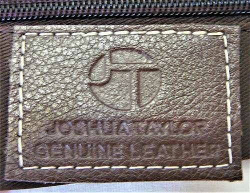 A Stylish Dark Brown Leather Handbag by Joshua Taylor